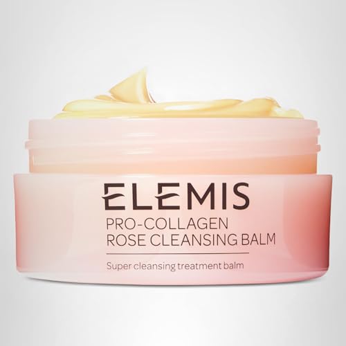 ELEMIS Pro-Collagen Cleansing Balm Makeup Remover, Hydrating Facial Cleanser, Oil Cleanser, Oil Makeup Remover, Deep Cleanse