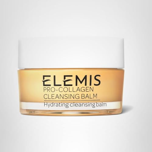 ELEMIS Pro-Collagen Cleansing Balm Makeup Remover, Hydrating Facial Cleanser, Oil Cleanser, Oil Makeup Remover, Deep Cleanse, 20g, Original New