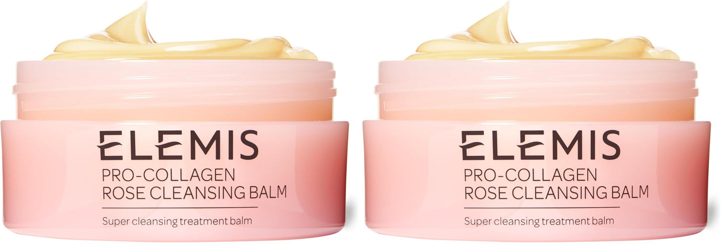 ELEMIS Pro-Collagen Cleansing Balm Makeup Remover, Hydrating Facial Cleanser, Oil Cleanser, Oil Makeup Remover, Deep Cleanse