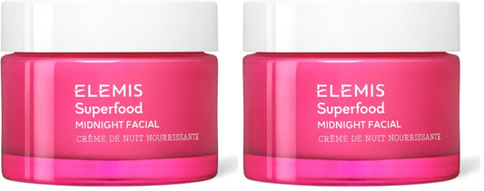 ELEMIS Superfood Midnight Facial, Moisturizer Face Cream, Hydrating Face Moisturizer for Dry Skin, Firming Facial Cream, Camu Camu & Vitamin C Cream
