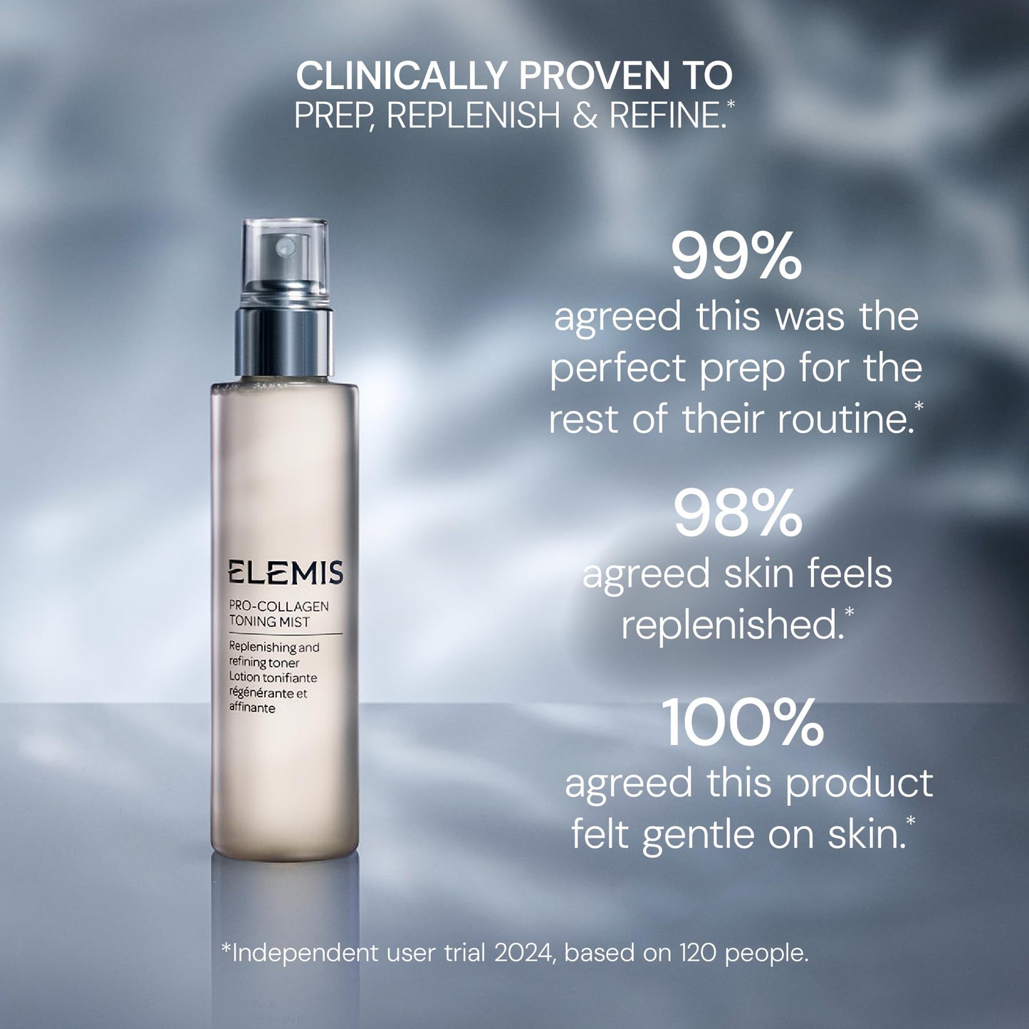 ELEMIS Pro-Collagen Toning Mist, Hydrating PHA Facial Mist to Refine Pores & Smooth Skin