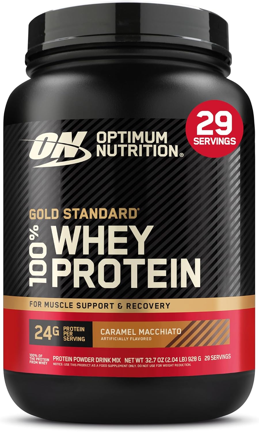 Optimum Nutrition Gold Standard 100% Whey Protein Powder, Strawberries & Cream, 5 Pound (Packaging May Vary)