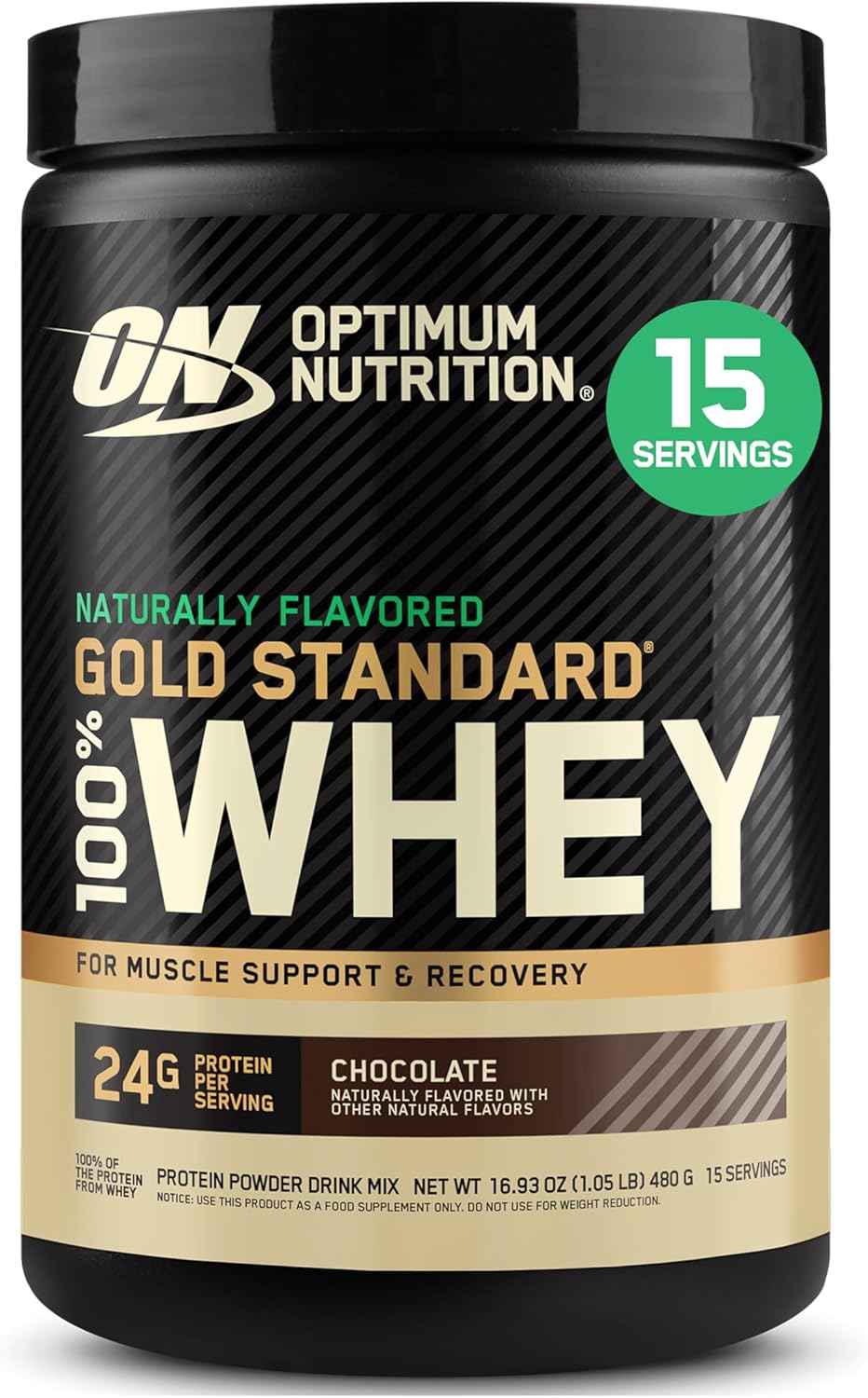 Optimum Nutrition Gold Standard 100% Whey Protein Powder, Strawberries & Cream, 5 Pound (Packaging May Vary)