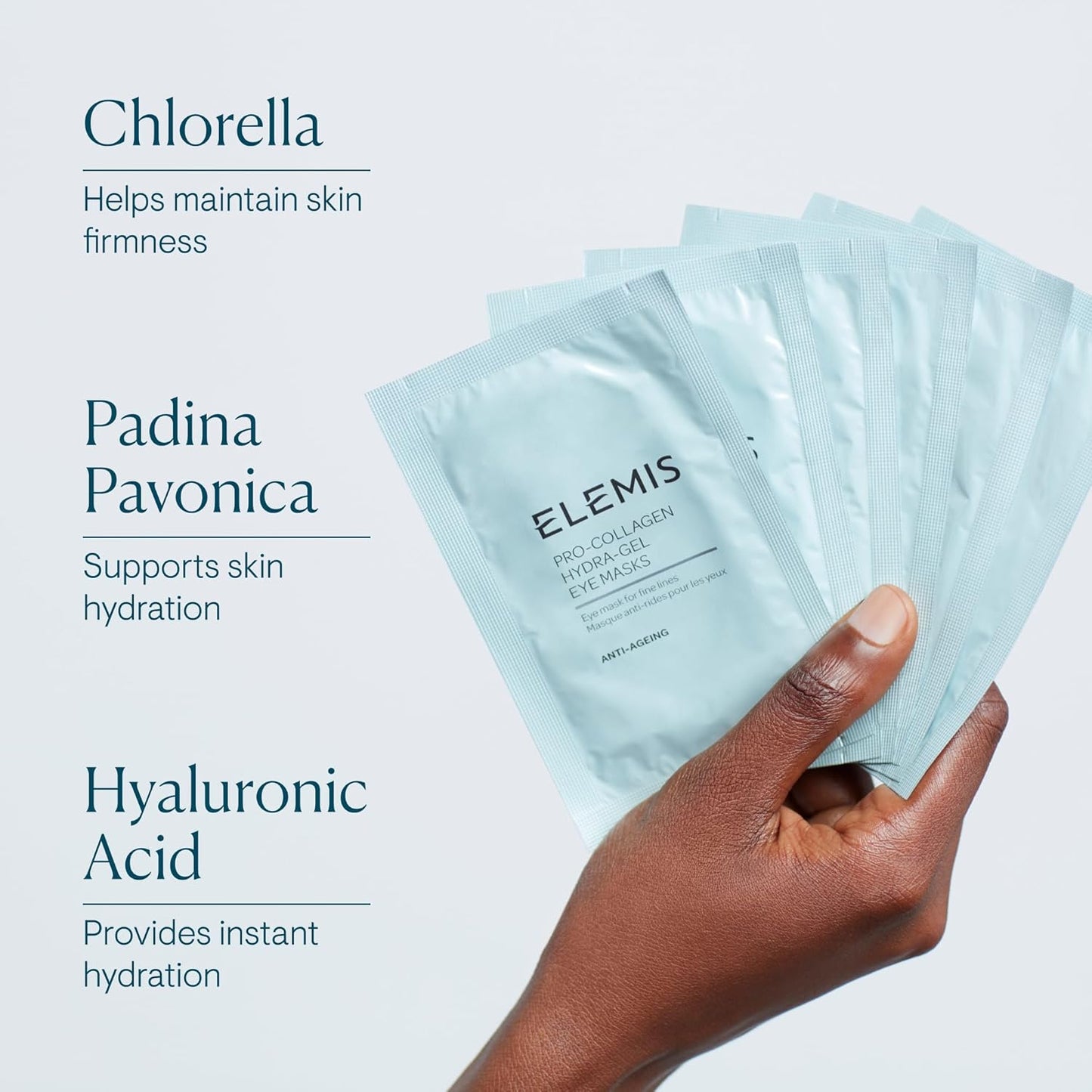 ELEMIS Pro Collagen Eye Skincare, Nutrient-Rich Fine Lines and Wrinkles Eye Treatment, Anti-Wrinkle Patches & Eye Cream, Firm & Smooth Delicate Skin
