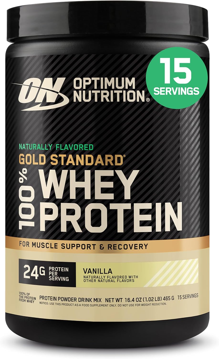Optimum Nutrition Gold Standard 100% Whey Protein Powder, Strawberries & Cream, 5 Pound (Packaging May Vary)