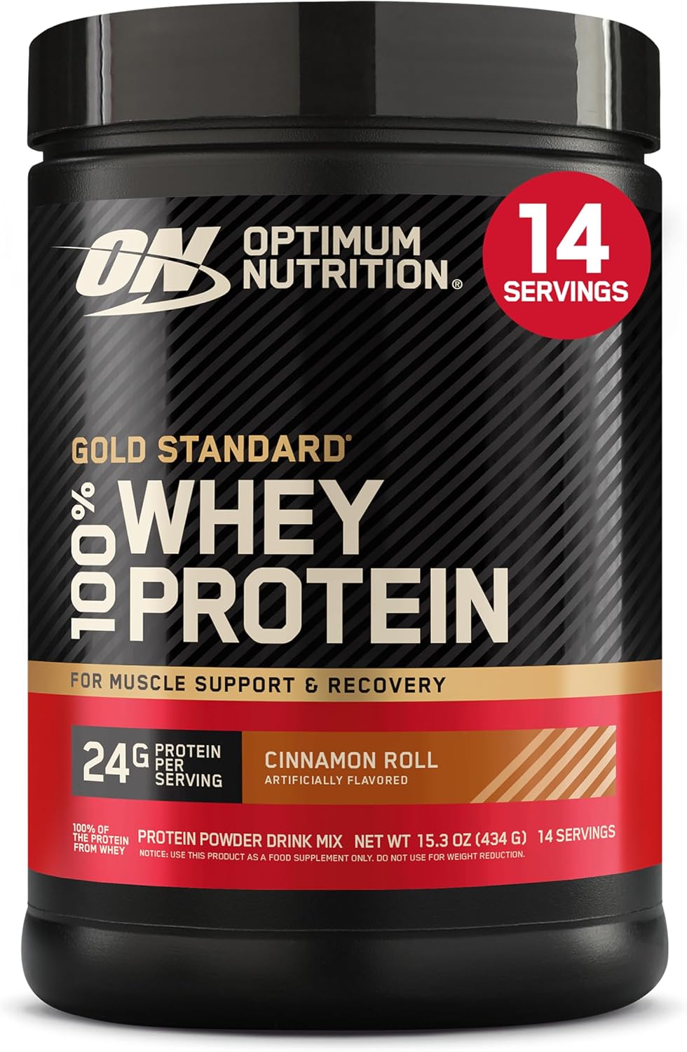 Optimum Nutrition Gold Standard 100% Whey Protein Powder, Strawberries & Cream, 5 Pound (Packaging May Vary)