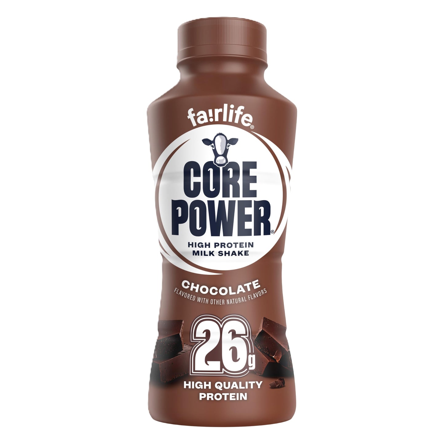 Core Power Protein Shake, Vanilla, 26g Bottle, 14oz, 12 Pack