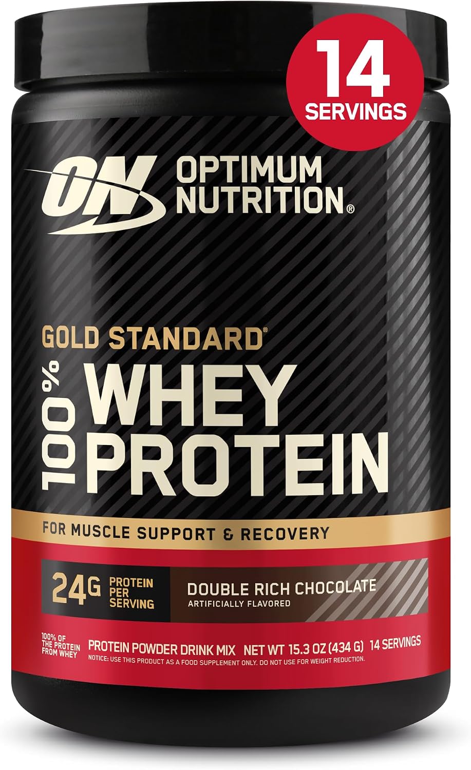 Optimum Nutrition Gold Standard 100% Whey Protein Powder, Strawberries & Cream, 5 Pound (Packaging May Vary)