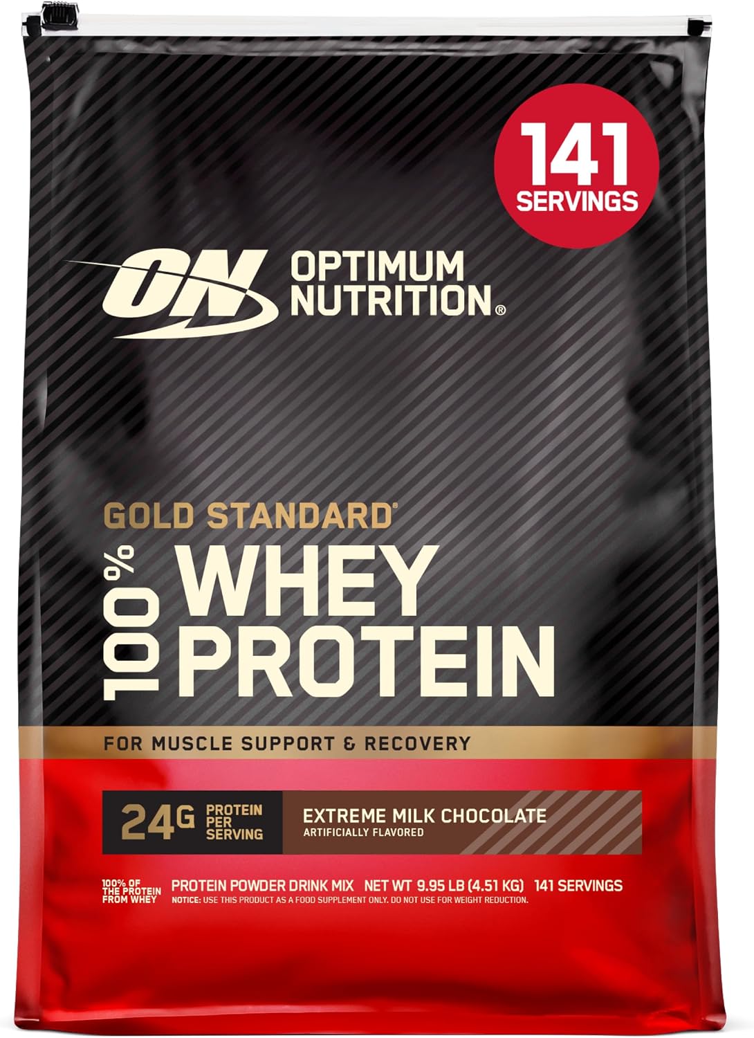Optimum Nutrition Gold Standard 100% Whey Protein Powder, Strawberries & Cream, 5 Pound (Packaging May Vary)