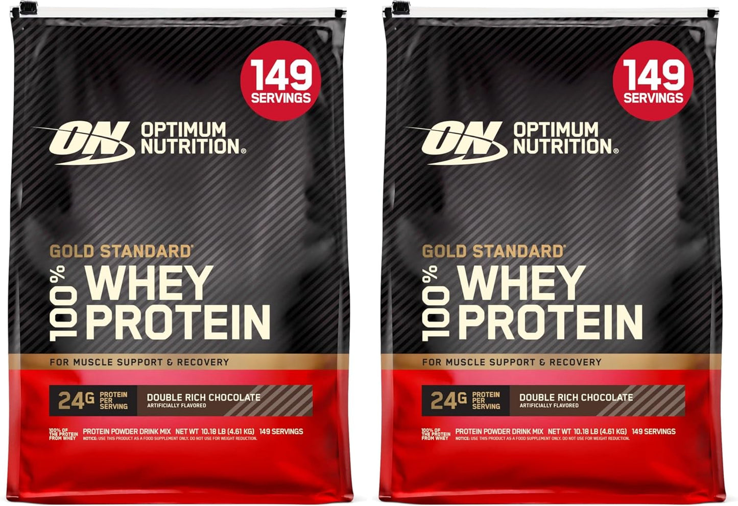 Optimum Nutrition Gold Standard 100% Whey Protein Powder, Strawberries & Cream, 5 Pound (Packaging May Vary)